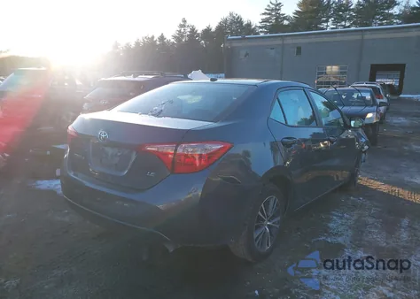 2019 Toyota Corolla Le из США, поврежденный, VIN 2T1BURHE8KC125435